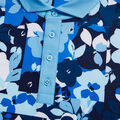 PATCHWORK FLORAL TECH JERSEY POLO image number 5