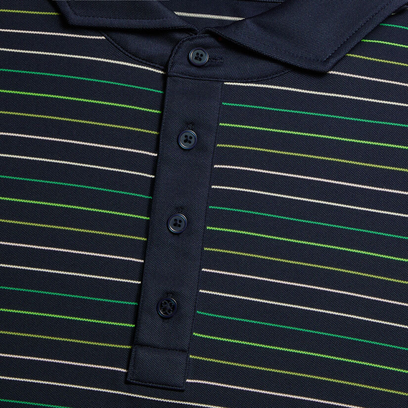 MULTI STRIPE TECH PIQUÉ POLO image number 5