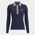 Limited Edition 2024 U.S. Open SILKY TECH NYLON ZIP POLO image number 1
