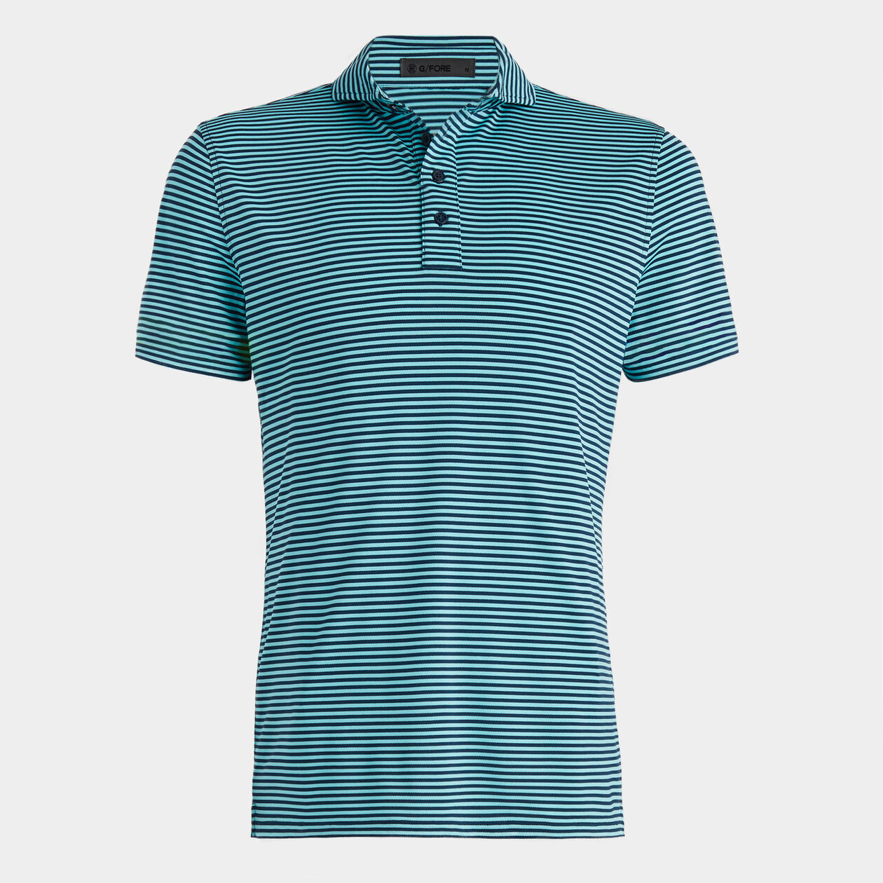Masters Stripe Tech Collection Golf Shirt - Green