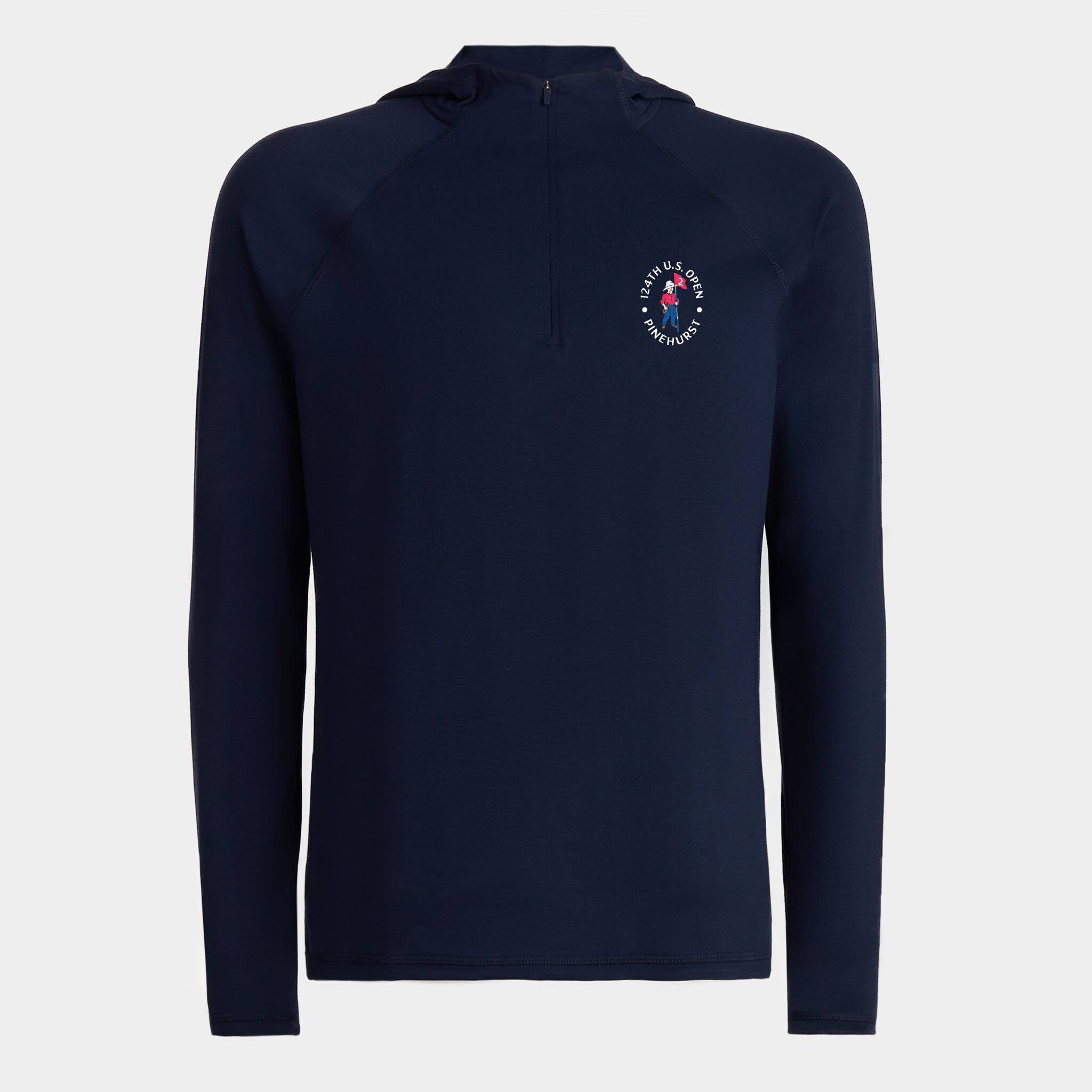 Limited Edition 2024 U.S. Open HOODED LUXE QUARTER ZIP MID LAYER 