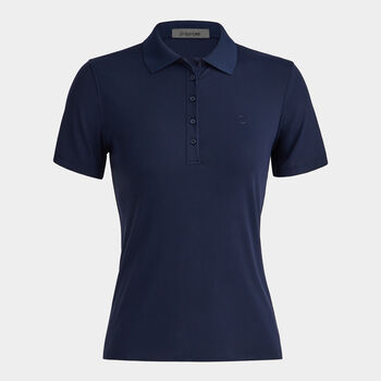 RIBBED TECH NYLON POLO