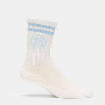 STRIPED FORE PLAY CREW SOCKS