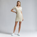 LIMITED EDITION TIPPED MERINO BLEND RIBBED SWEATER DRESS image number 3