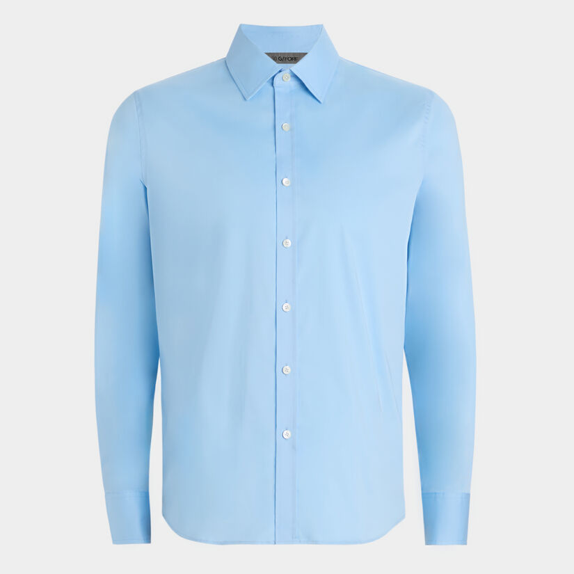 STRETCH COTTON WOVEN SHIRT image number 2