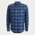 SHADOW PLAID BRUSHED WOVEN SHIRT image number 2