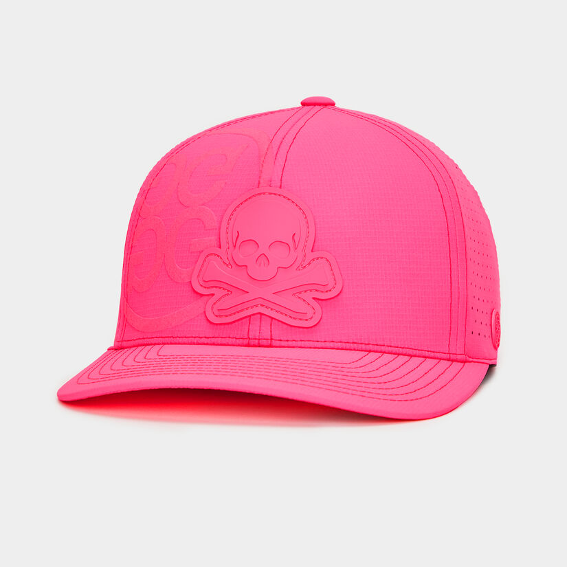 SKULL & TEES PERFORATED FEATHERWEIGHT TECH SNAPBACK HAT image number 1