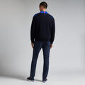 COLOURBLOCK MERINO WOOL FULL ZIP SWEATER JACKET image number 4