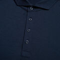 LIGHTWEIGHT TECHNICAL PERFORMANCE FINE WOOL MODERN SPREAD COLLAR POLO image number 5