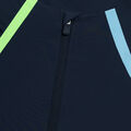 COLOUR BLOCK SILKY TECH QUARTER ZIP PULLOVER image number 5