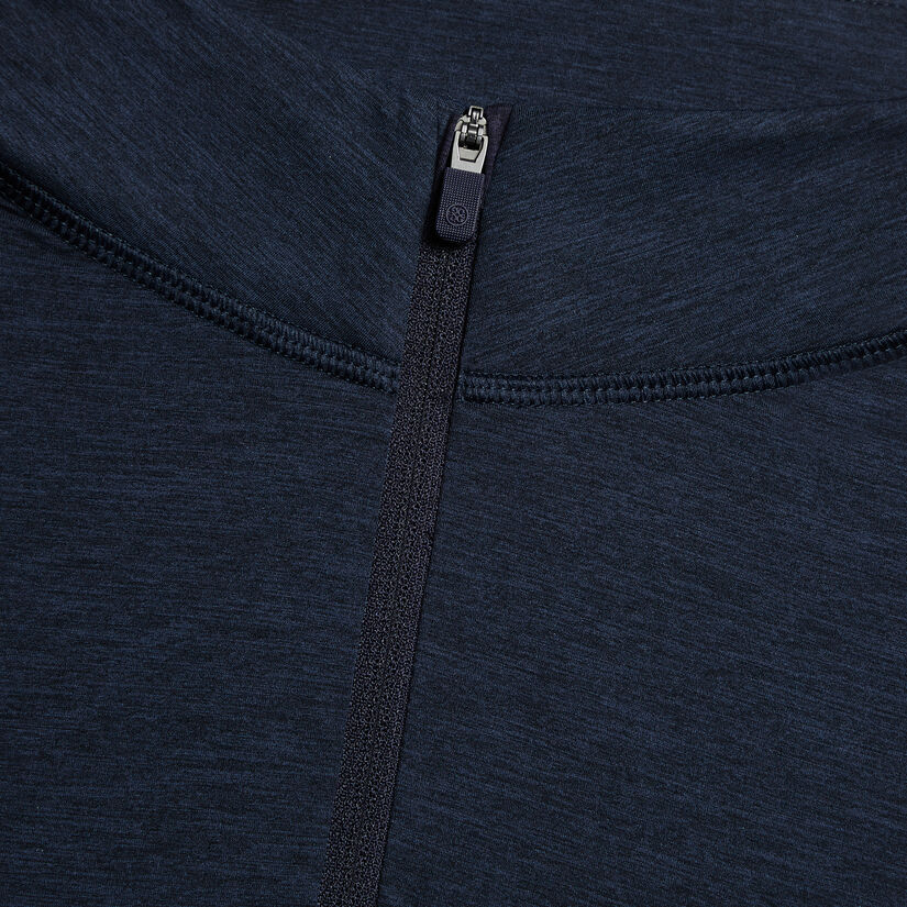 TECH MÉLANGE RAGLAN QUARTER ZIP PULLOVER image number 6