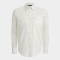 HERRINGBONE BRUSHED WOVEN SHIRT image number 2