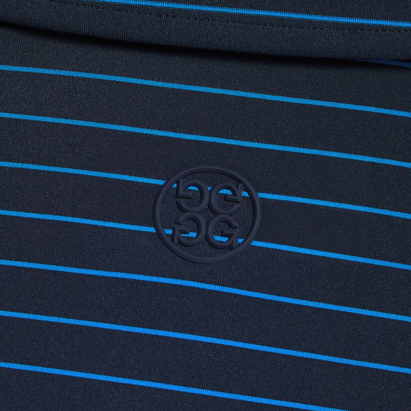 PENCIL STRIPE TECH JERSEY POLO image number 6