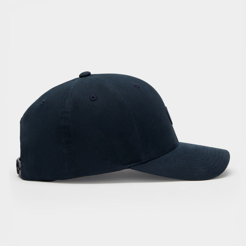 WAXED WOVEN COTTON RELAXED FIT SNAPBACK HAT image number 3