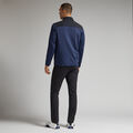 DOUBLE KNIT BRUSHED BACK SCUBA QUARTER ZIP PULLOVER image number 4