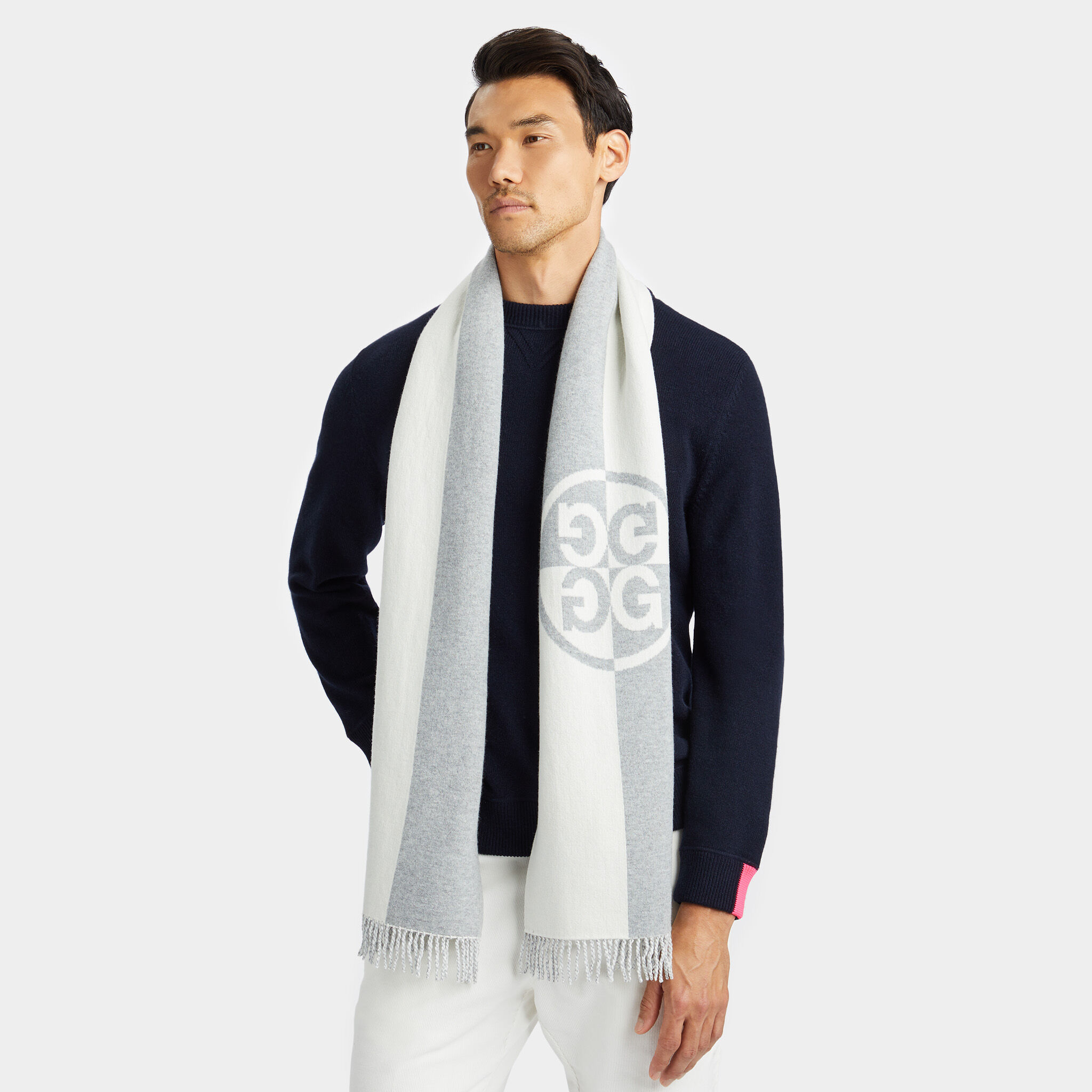 LIMITED EDITION CIRCLE G'S CASHMERE BLEND SCARF | MEN'S