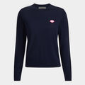 MOTHER GOLFER MERINO WOOL CREWNECK SWEATER image number 1