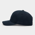 WAXED WOVEN COTTON RELAXED FIT SNAPBACK HAT image number 4