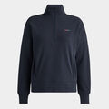 I HATE GOLF FRENCH TERRY QUARTER ZIP BOXY PULLOVER image number 1