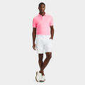 CIRCLE G'S EMBOSSED TECH JERSEY BANDED SLEEVE POLO image number 3