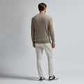 MERINO WOOL BLEND V NECK SWEATER image number 4