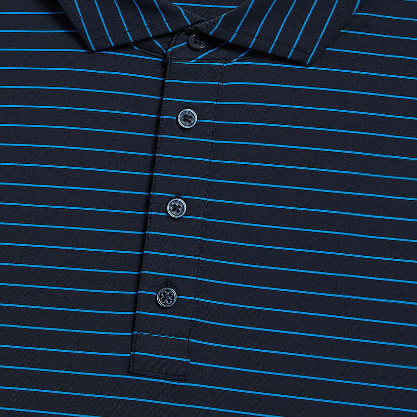 PENCIL STRIPE TECH JERSEY POLO image number 5