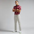 PATCHWORK FLORAL TECH JERSEY POLO image number 3