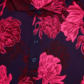 STAMPED FLORAL TECH JERSEY POLO image number 5