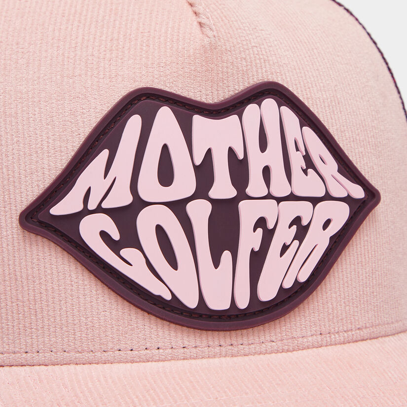 MOTHER GOLFER COTTON CORDUROY TRUCKER HAT image number 6