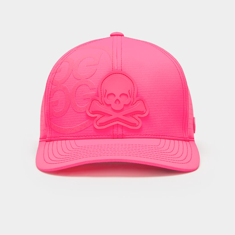 SKULL & TEES PERFORATED FEATHERWEIGHT TECH SNAPBACK HAT image number 2