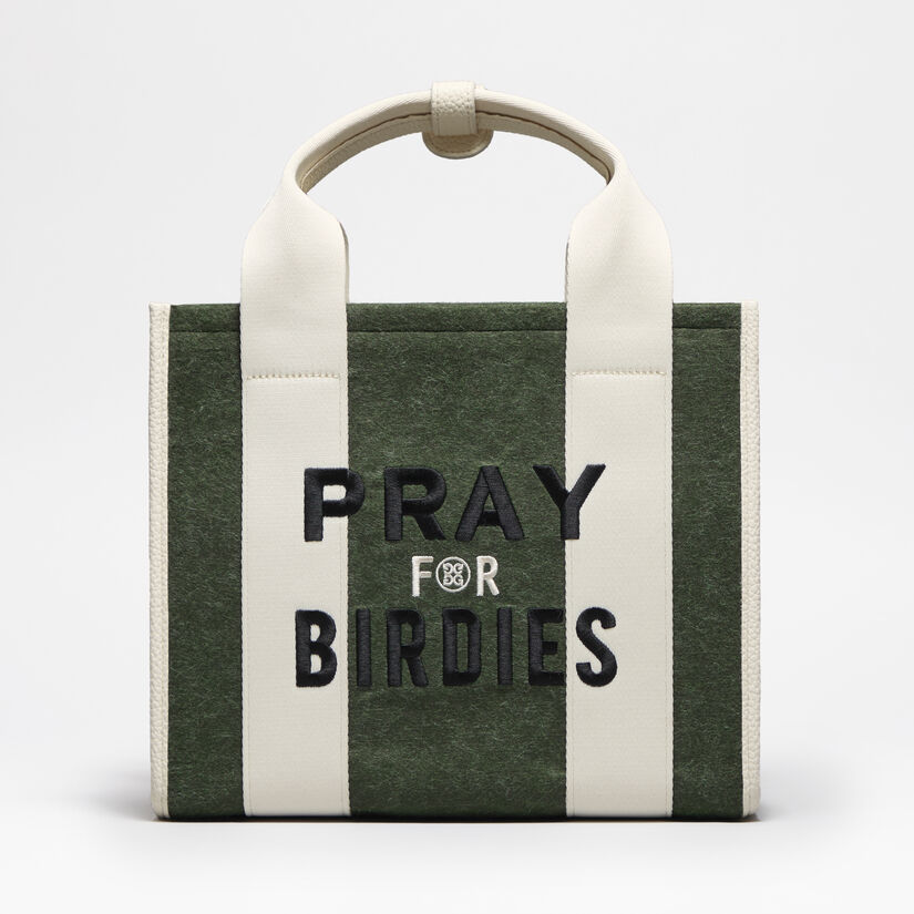 LTD RELEASE PRAY FOR BIRDIES BRUSHED SQUARE BAG image number 2