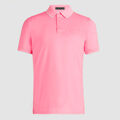 CIRCLE G'S EMBOSSED TECH JERSEY BANDED SLEEVE POLO image number 1