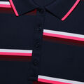 OFFSET STRIPE TECH PIQUÉ POLO image number 5