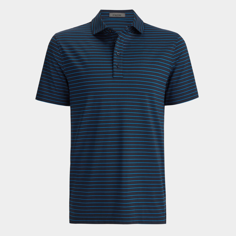 PENCIL STRIPE TECH JERSEY POLO image number 1