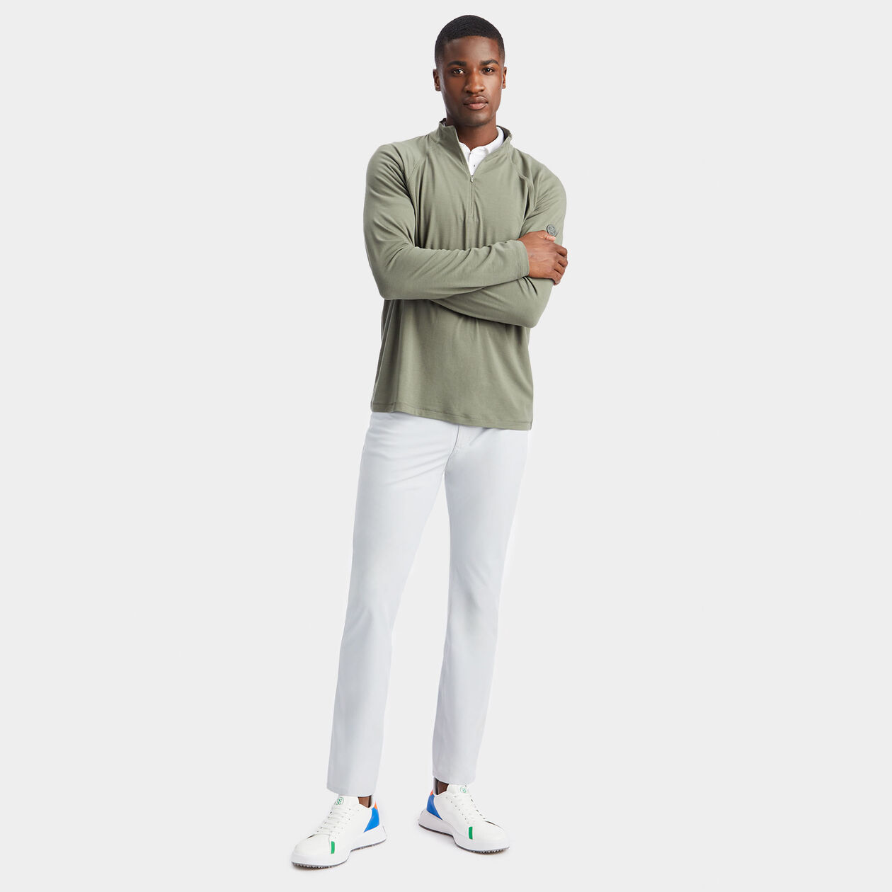 LUXE QUATER ZIP MID LAYER – G/FORE