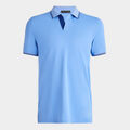 JOHNNY COLLAR TECH PIQUÉ BANDED SLEEVE POLO image number 1