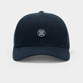 WAXED WOVEN COTTON RELAXED FIT SNAPBACK HAT image number 2