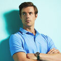 G/FORE SCRIPT STRIPE TECH PIQUÉ BANDED SLEEVE POLO image number 2