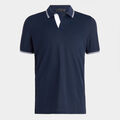 JOHNNY COLLAR TECH PIQUÉ BANDED SLEEVE POLO image number 1