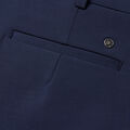 STRETCH TECH TWILL MID RISE STRAIGHT TAPERED LEG TROUSER image number 6