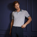 G/FORE X MR P. CONTRAST TECHNICAL COTTON BLEND POLO image number 2