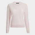 TIPPED MOTHER GOLFER MERINO WOOL CREWNECK SWEATER image number 1