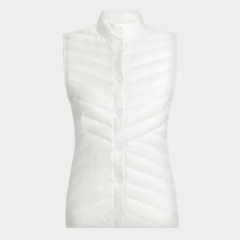 DOWN QUILTED TAFFETA TECH VEST