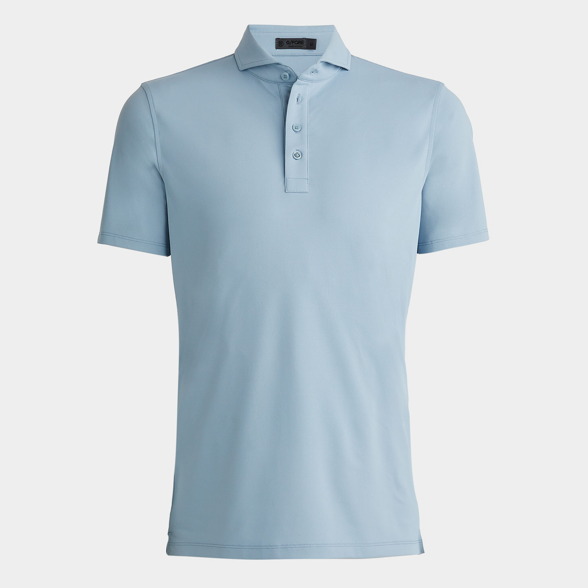 RIB GUSSET TECH PIQUÉ MODERN SPREAD COLLAR POLO – G/FORE