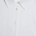 BARRÉ STRIPE COTTON SILK RELAXED FIT SHIRT image number 6