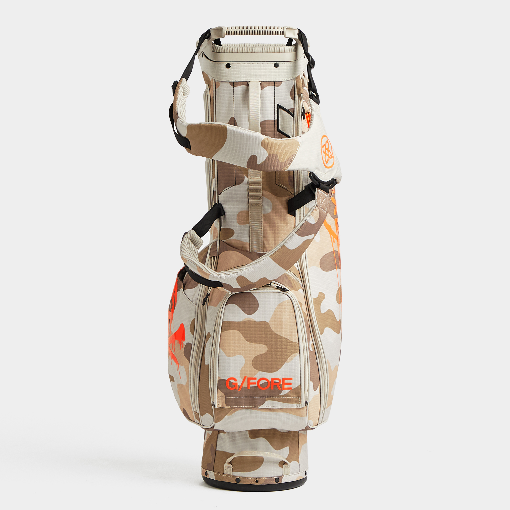 EXPLODED CAMO LIGHTWEIGHT CARRY GOLF BAG – G/FORE