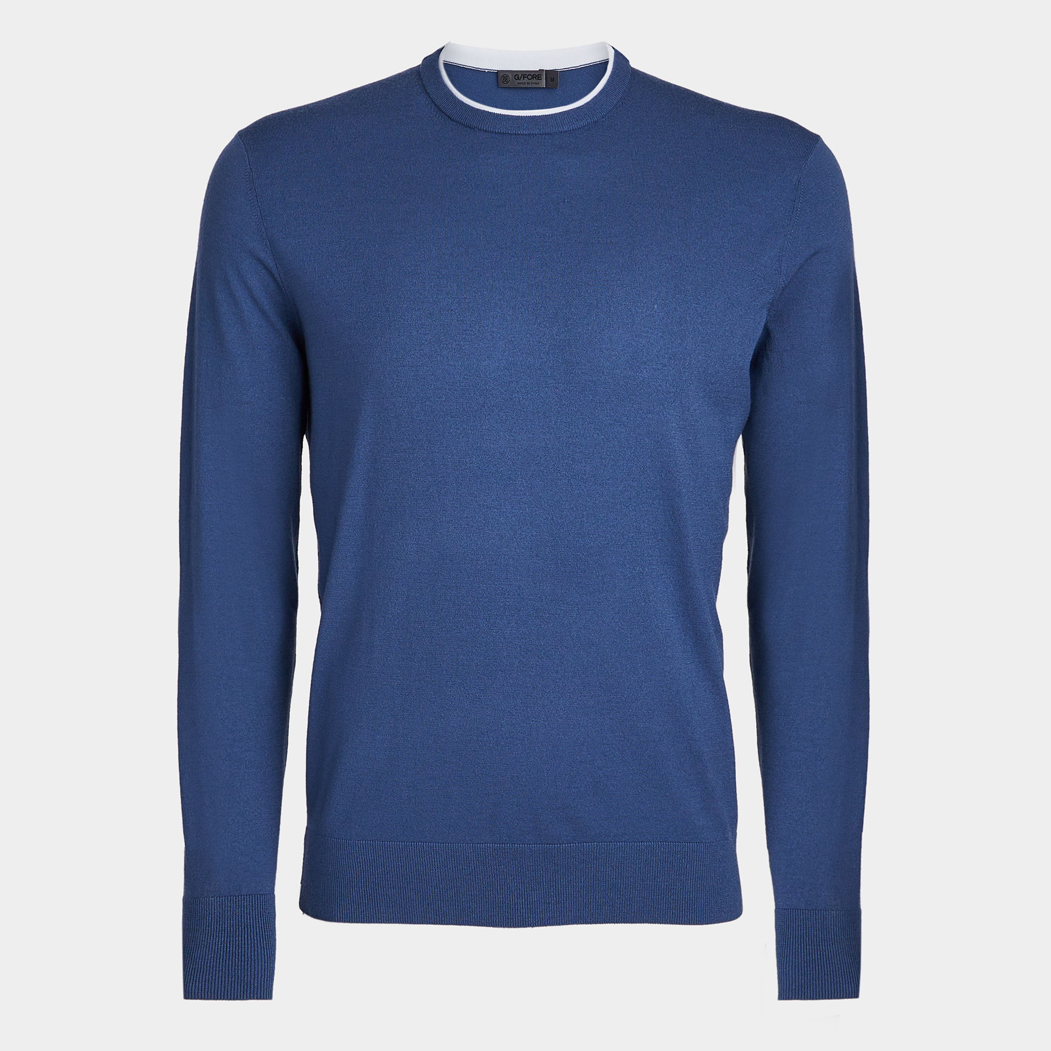 MERINO WOOL BLEND CREWNECK SWEATER – G/FORE