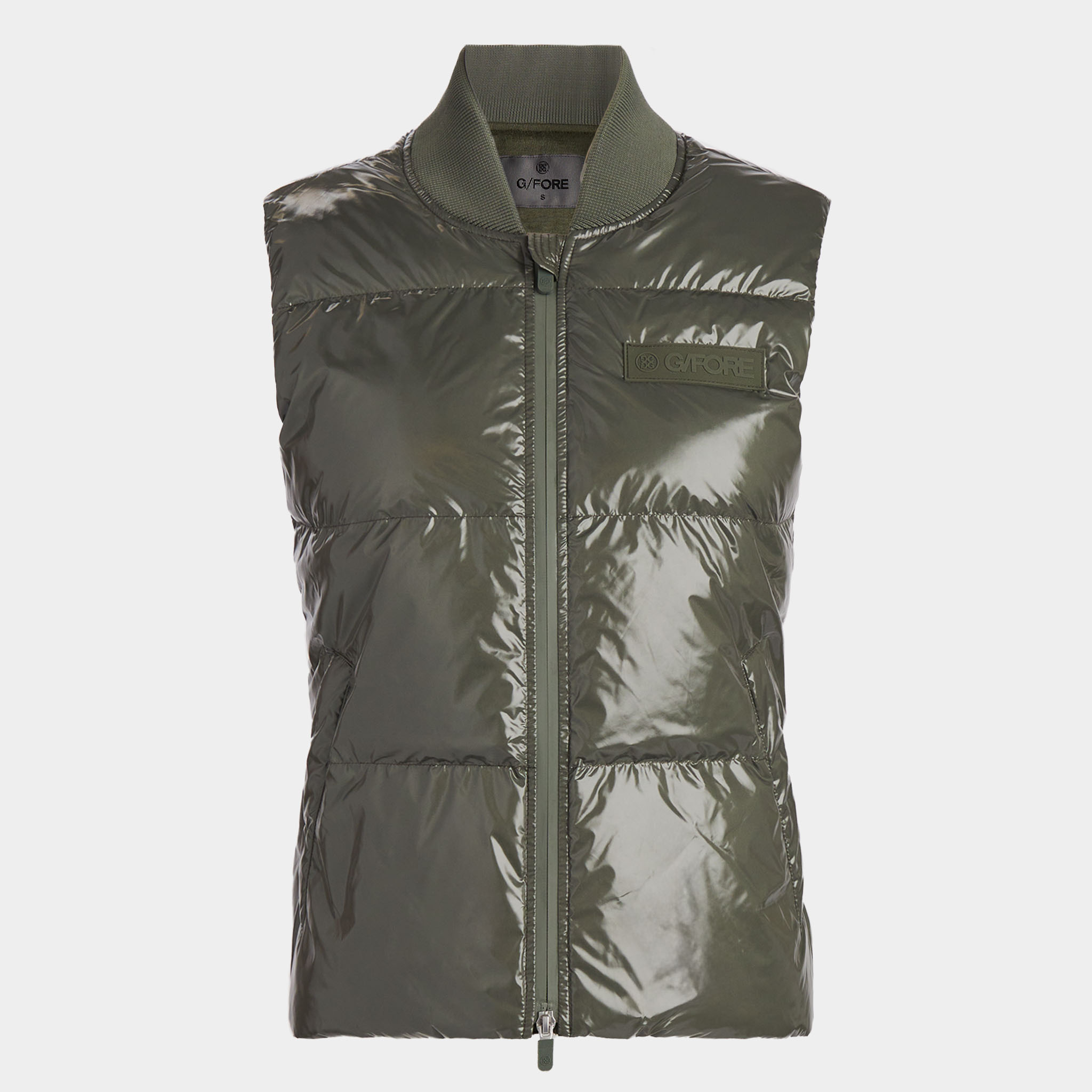 George Women's Long Quilted Vest 