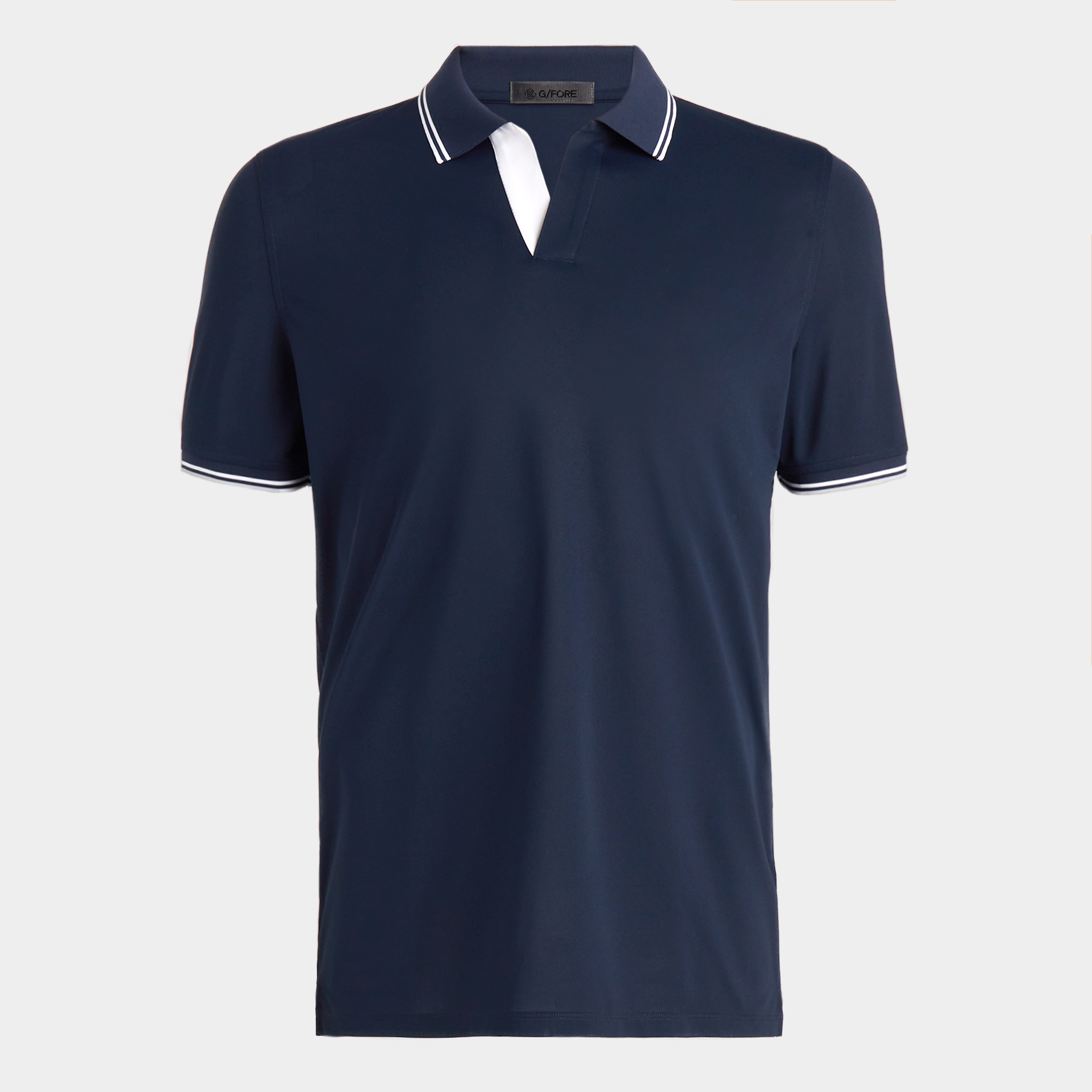 Polo Shirts for Men, Men's Golf Polo Shirts Moisture Wicking Performance  Short Sleeve Tennis Shirt Color Block Pique Shirt Navy at  Men's  Clothing store