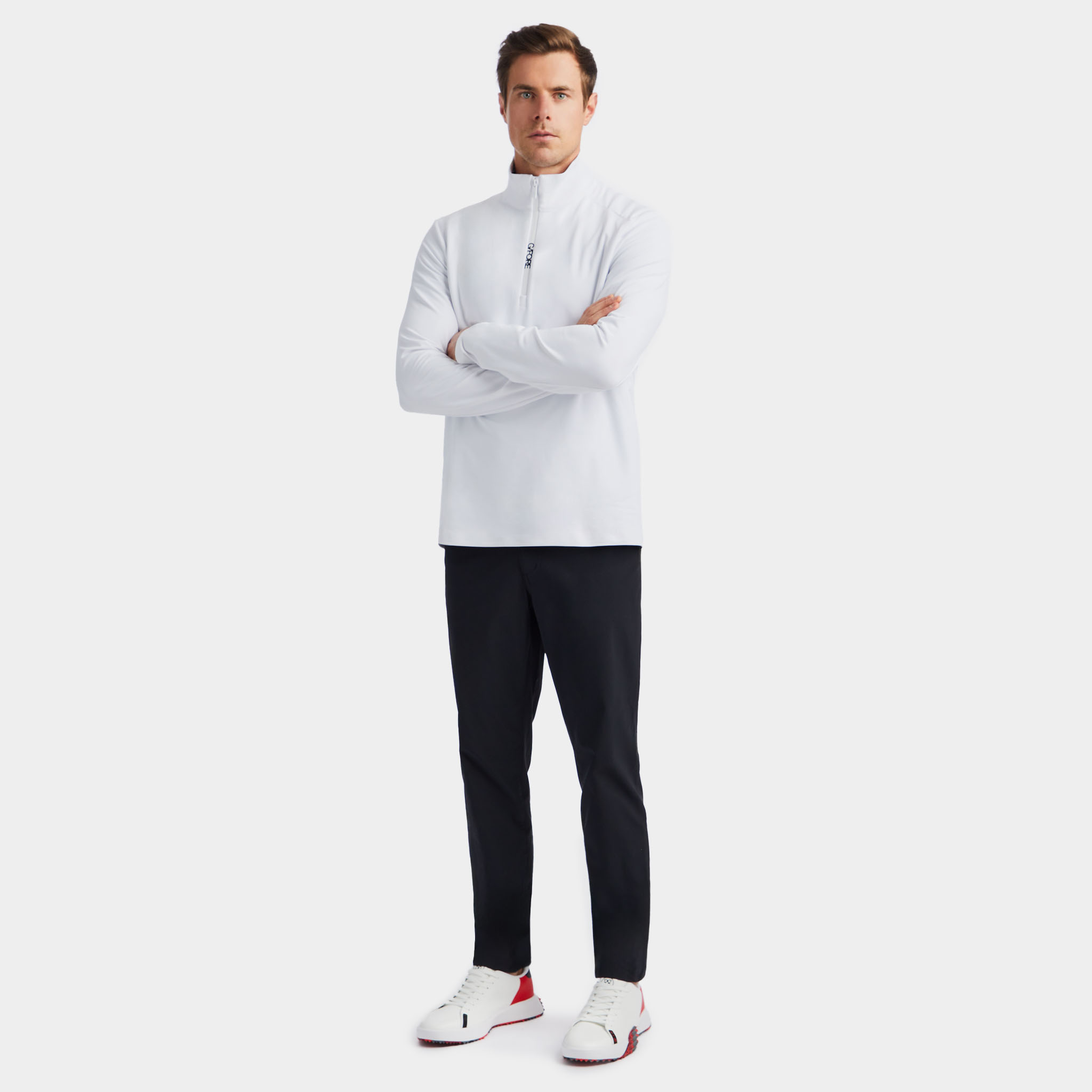 BRUSHED BACK TECH QUARTER ZIP PULLOVER | MEN'S PULLOVERS & QUARTER